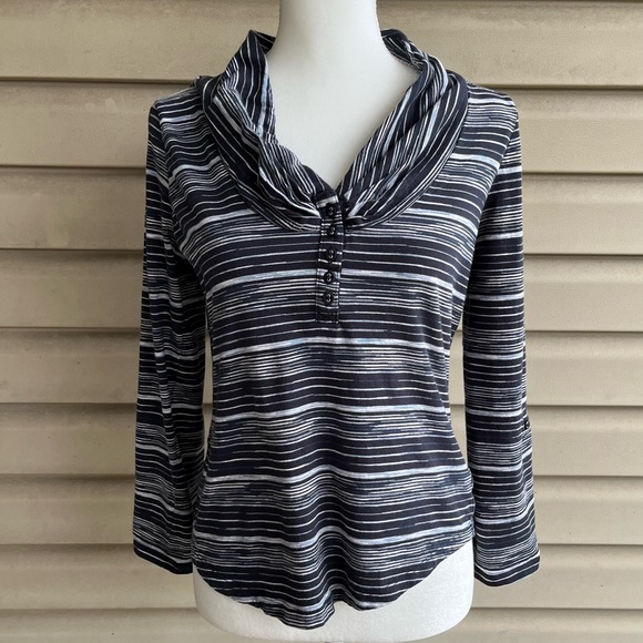 •Anthro Pilcro and the Letterpress• Cowl Neck Top - Size Medium - Picture 1 of 10